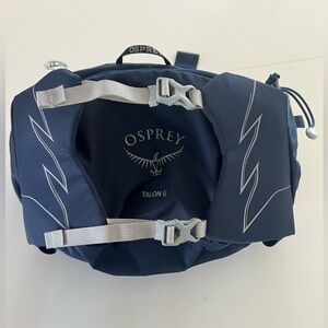 Osprey Talon 6 Ceramic Blue Men's Airscape Lumbar Minimalist Hiking Waistpack